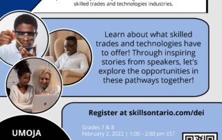 Skills Ontario Skilled Trades & Tech - UMOJA Series