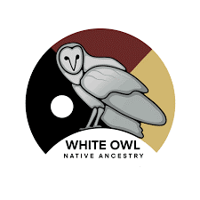 White Owl Native Ancestry Logo