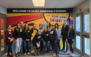 CSAC and Parent Volunteers at SJPII Shrove Tuesday