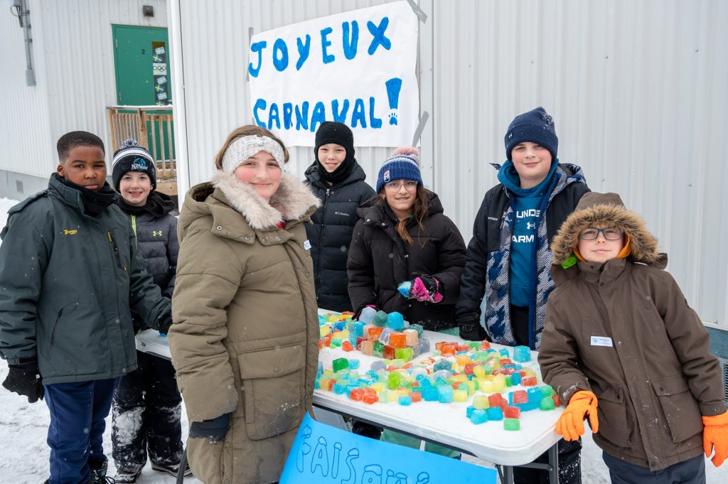 St Matthew Students - Ice Sculptures